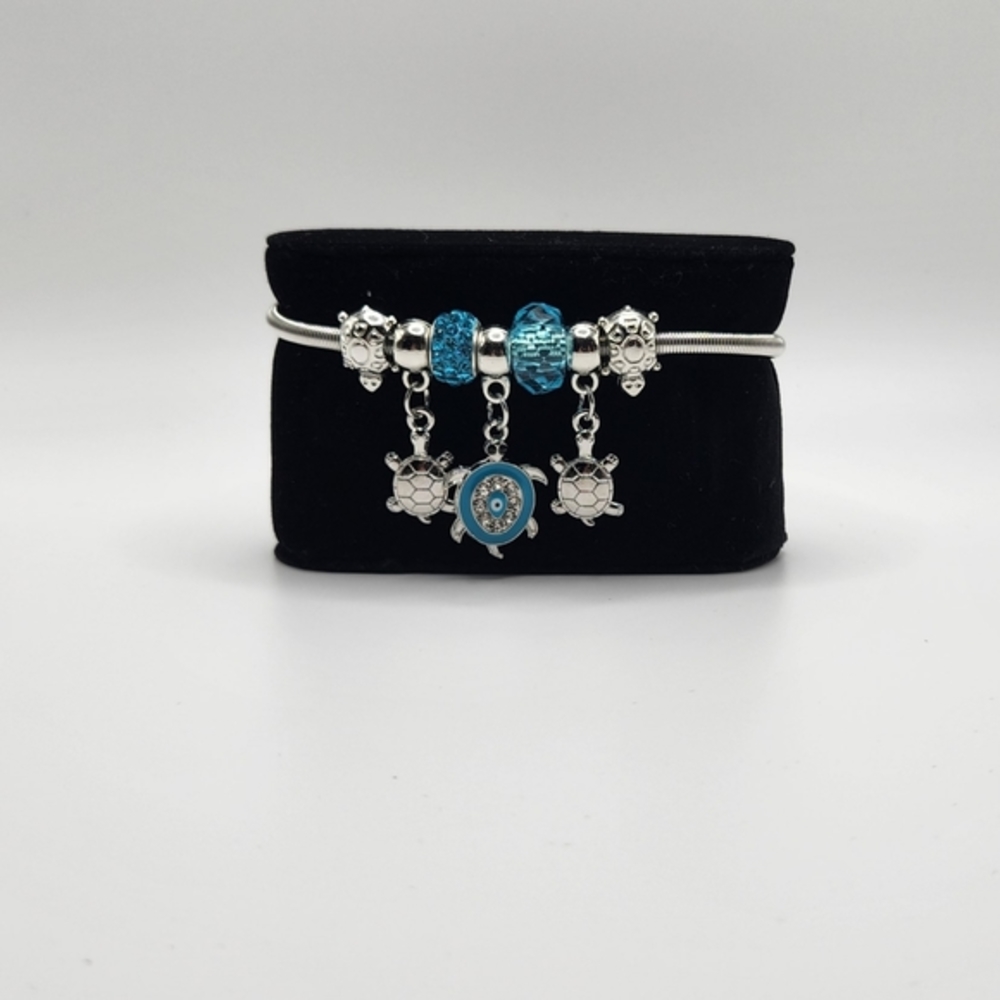 Devil's Eye Turtle Bracelet, Gifts for‎ her, Birthday, Anniversary